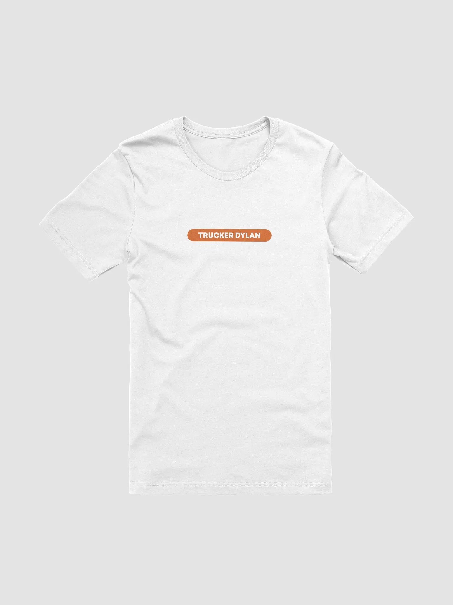Trucker Dylan Cut Out Orange Logo T-Shirt - Light product image (2)