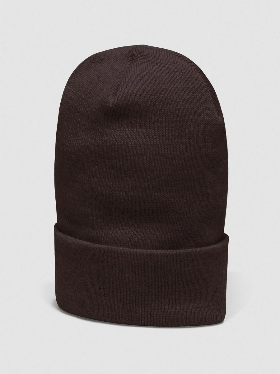 Midnight Black Cuffed Beanie product image (2)