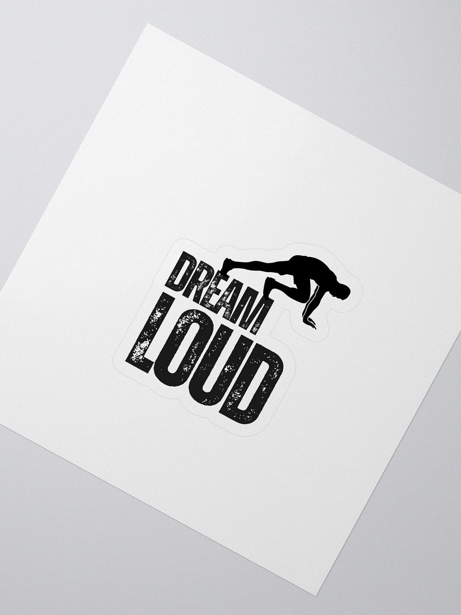 Dream Loud - Man Fitness - Sticker product image (2)