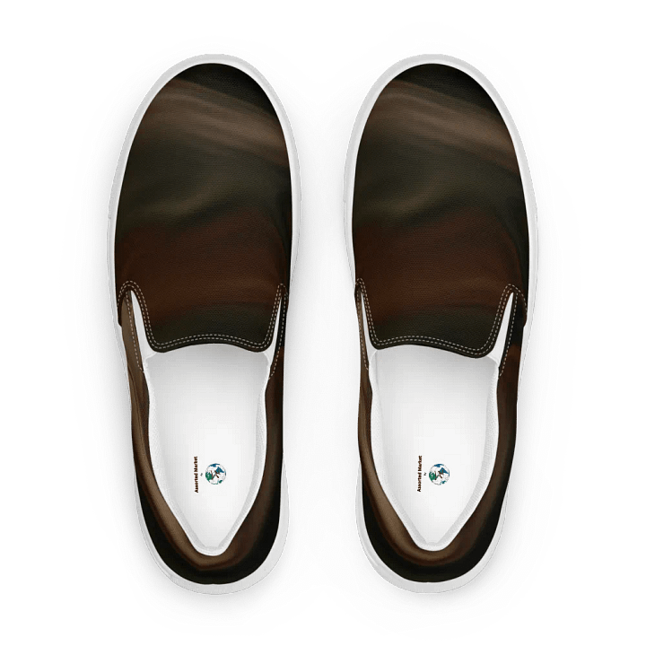 Womens Camouflage Pattern Canvas Slip-On Shoes product image (1)