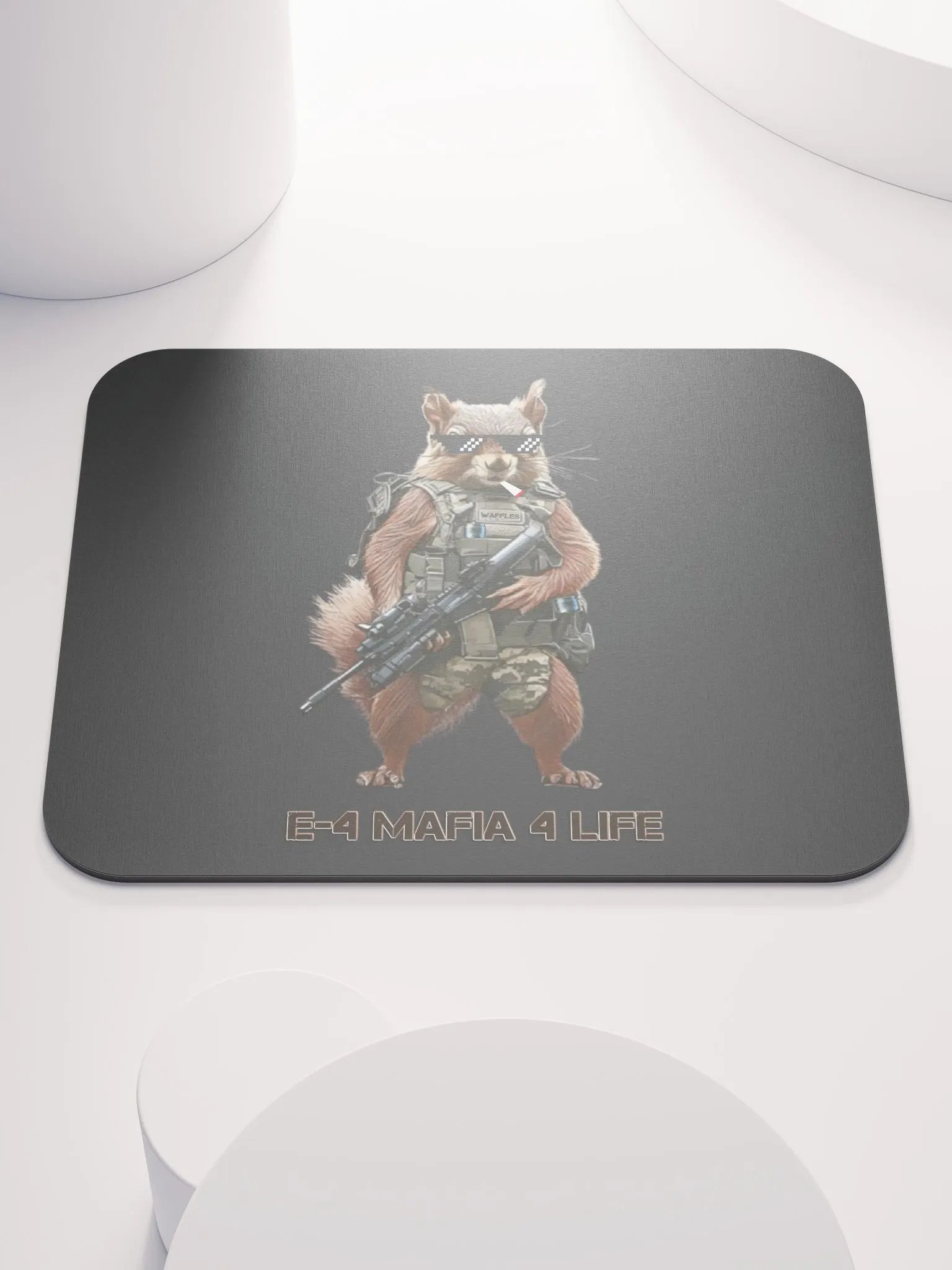 Waffles E-4 Mafia - Mouse Pad product image (1)
