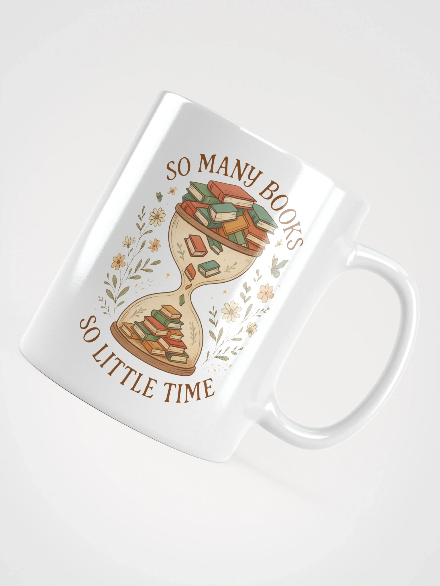 So Many Books So Little Time Glossy Mug product image (5)