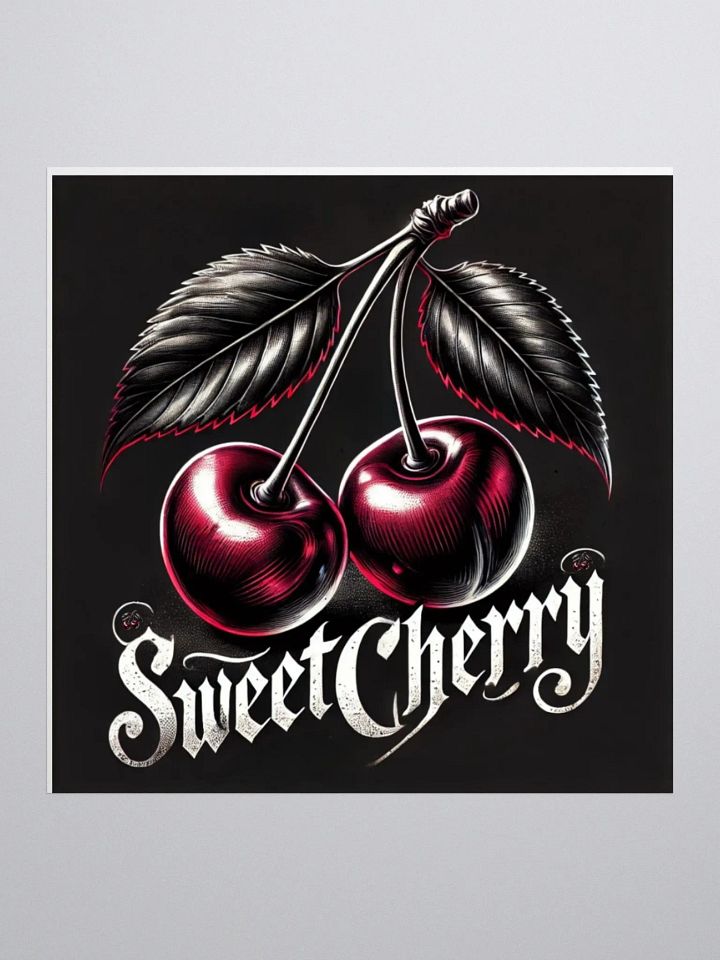 Cherry Delight Kiss Cut Stickers product image (2)
