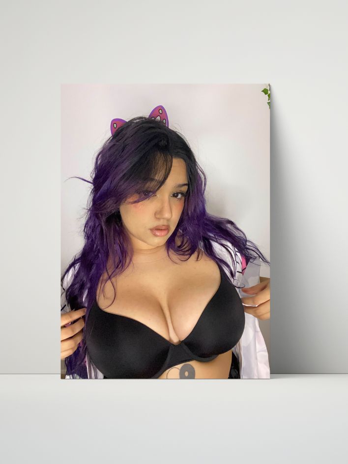 Demon Slayer Shinobu Metal Print - Cosplayer: OmgKitty product image (2)