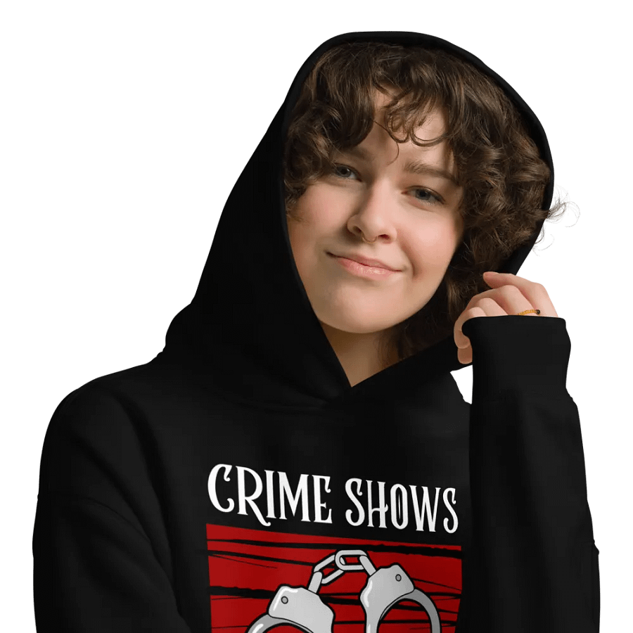 CrimeClothes Crime Shows and Comfy Clothes Premium Oversized Hoodie product image (3)