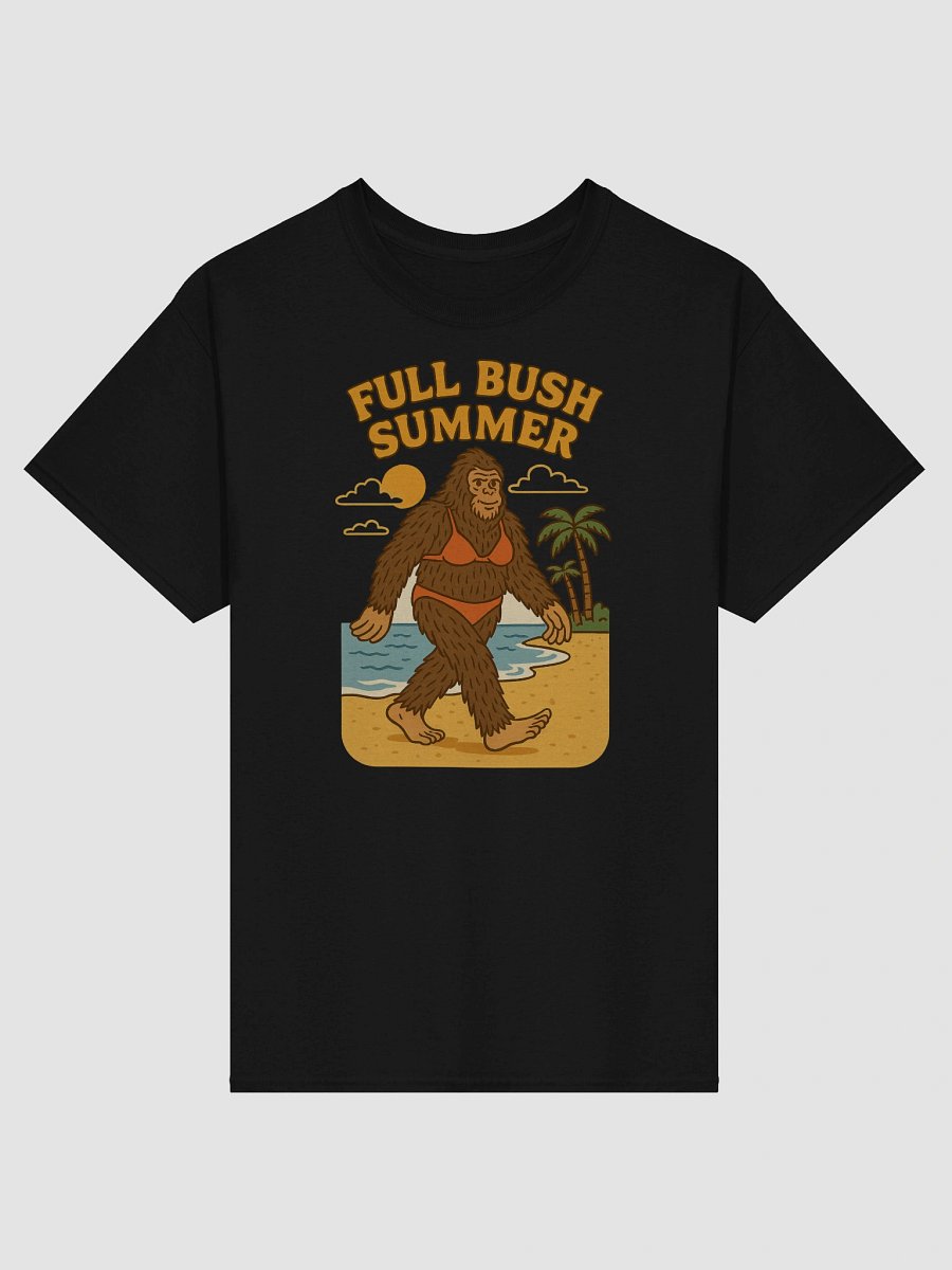 Full Bush Summer Retro Sasquatch Tee – Let the Fur Fly product image (1)