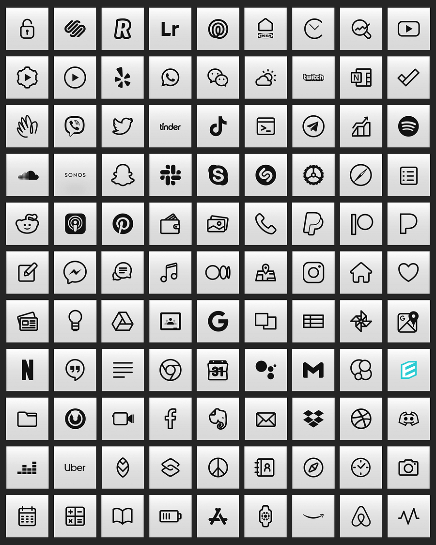 Minimal Icon Pack product image (5)