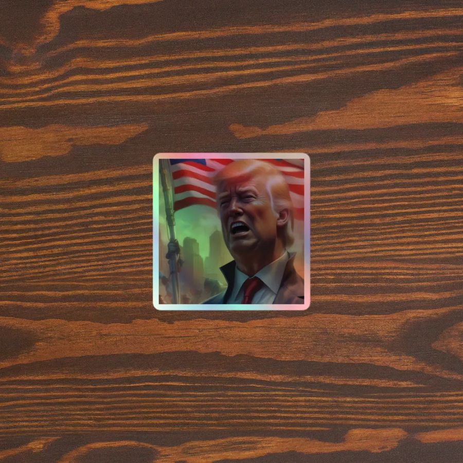Rallying Cry Holographic Sticker product image (5)