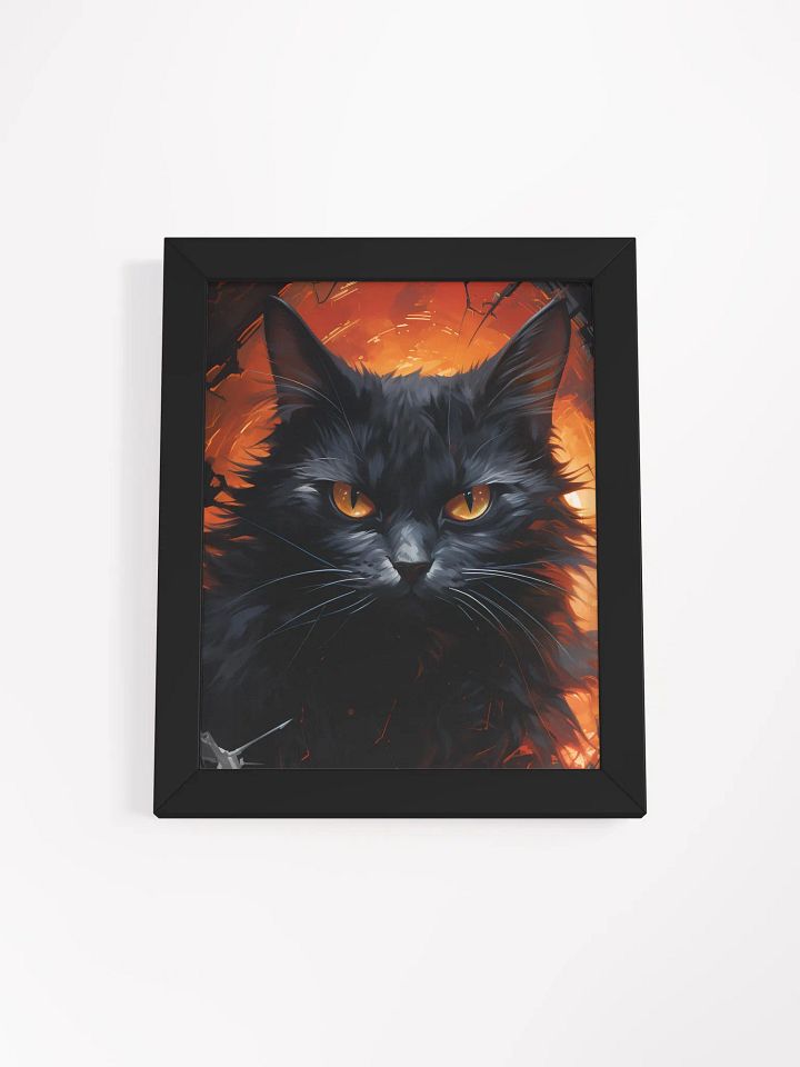 Mystical Cat Eyes Matte Poster product image (1)