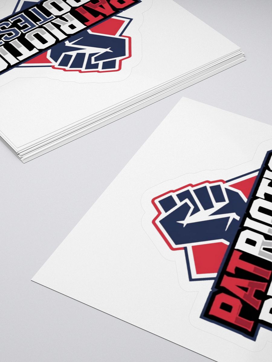 Patriotic Protest Kisscut Sticker - Raised Fist Design, Multiple Sizes Available product image (11)