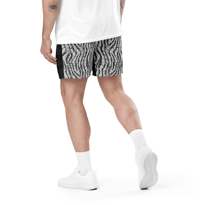 Break the rules | Recycled Unisex Mesh Shorts product image (2)