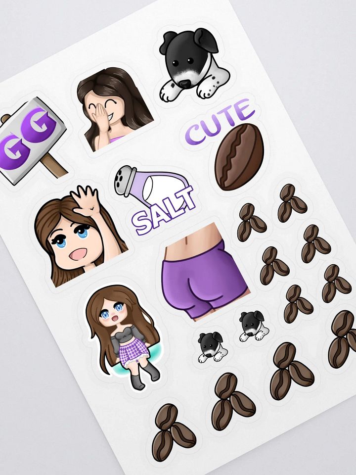 Coffee Crew Sticker Sheet product image (2)