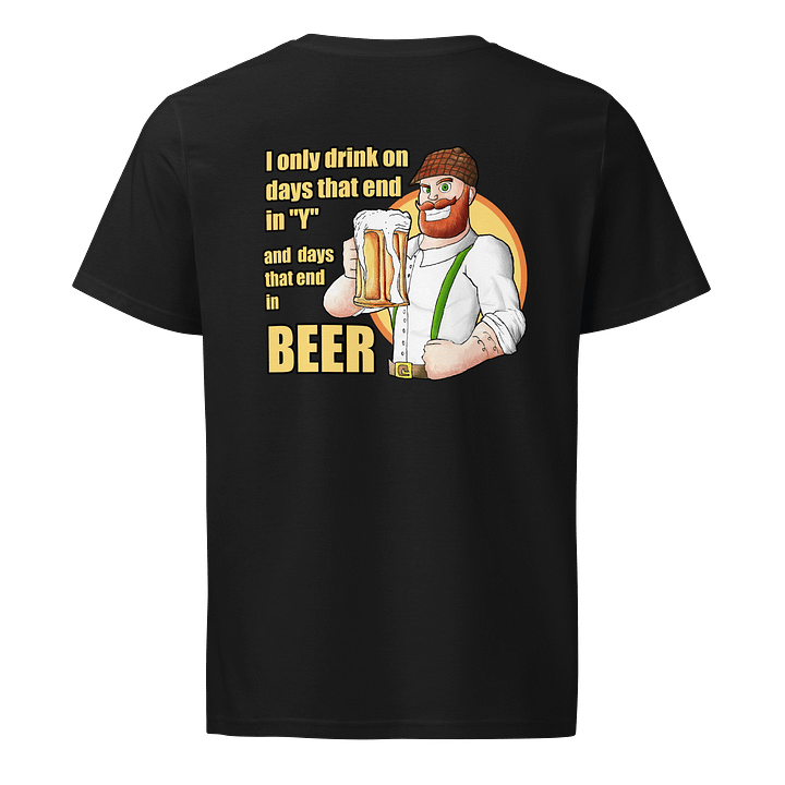 Beer lad 1 Organic t shirt product image (1)