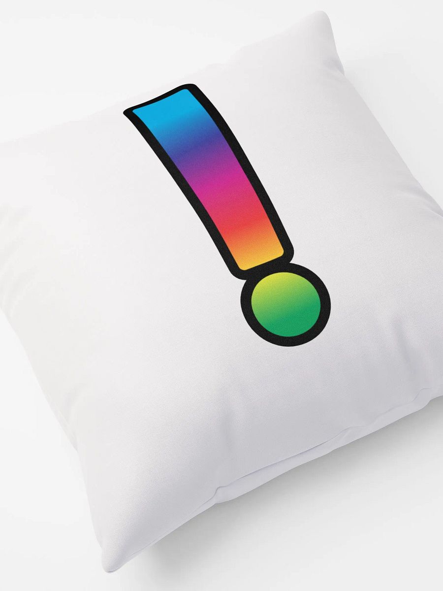 Pillow - Rainbow Emergency, White Background product image (4)