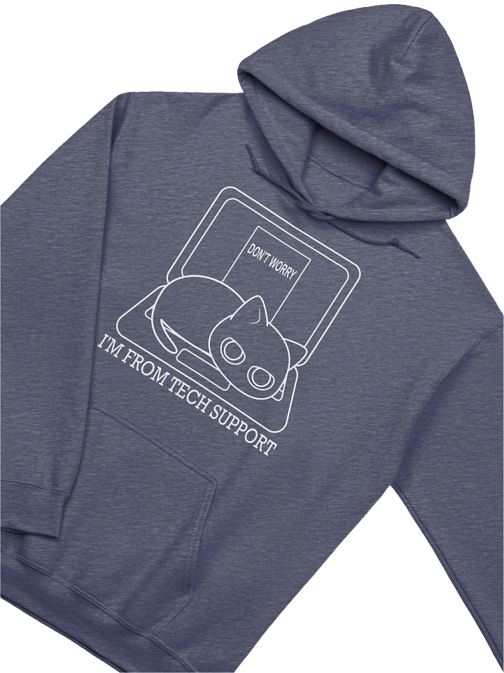 Cat on Laptop - Unisex Adult Hoodie product image (6)