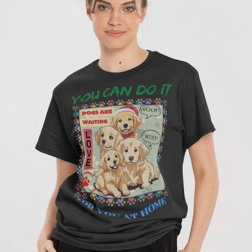 CLICK THE LINK🔗 in my bio to purchase this 💕 cute Christmas vibe🎅 t-shirt 👕. It's a must have for dog lovers 🐶