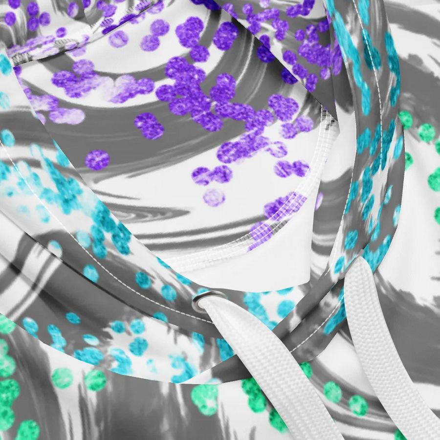 Swirling Spectrum Unisex Hoodie product image (4)