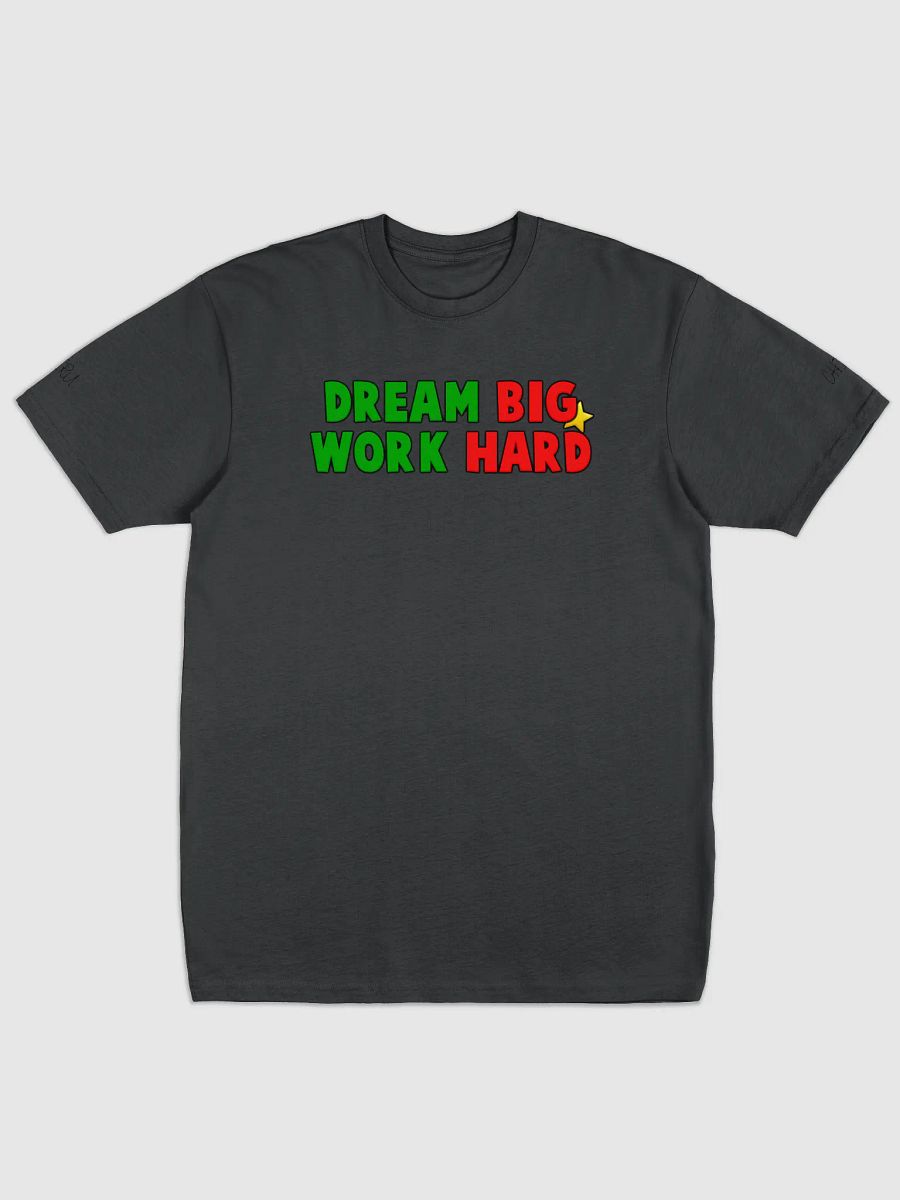 DREAM BIG WORK HARD TSHIRT CHIRU product image (3)