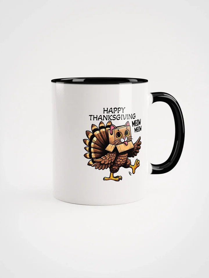 Happy Thnanksgiving Meow Colored Mug product image (61)