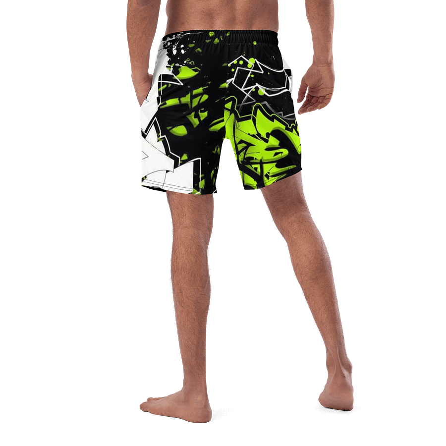 Retro Wave Swim Trunks product image (5)