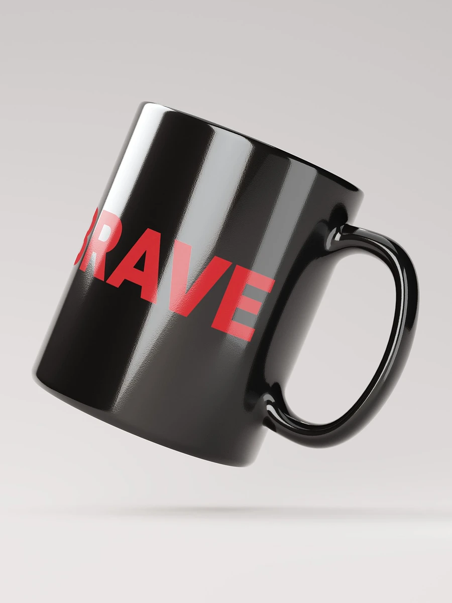 BRAVE Mug (Black) product image (3)