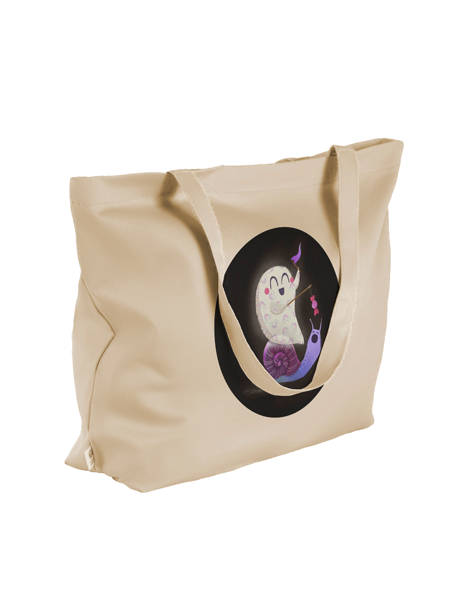 Little Ghost Snail Race - Tote Bag product image (3)
