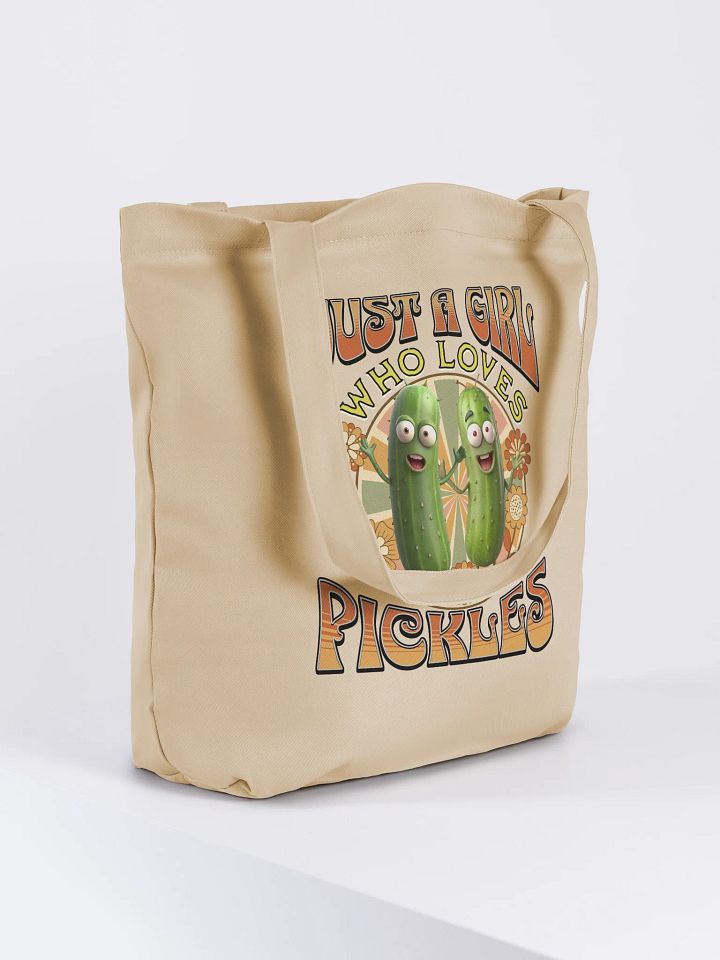 Just A Girl Who Loves Pickles Passion Eco Tote product image (4)