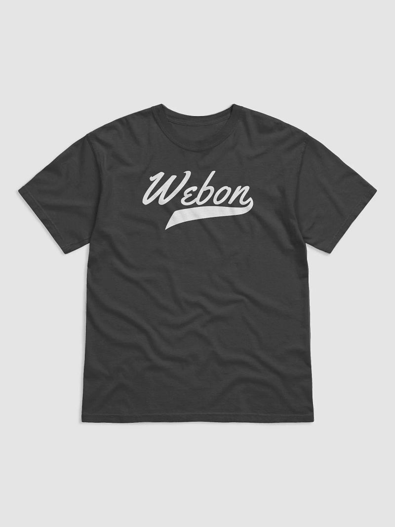Webon text with swash