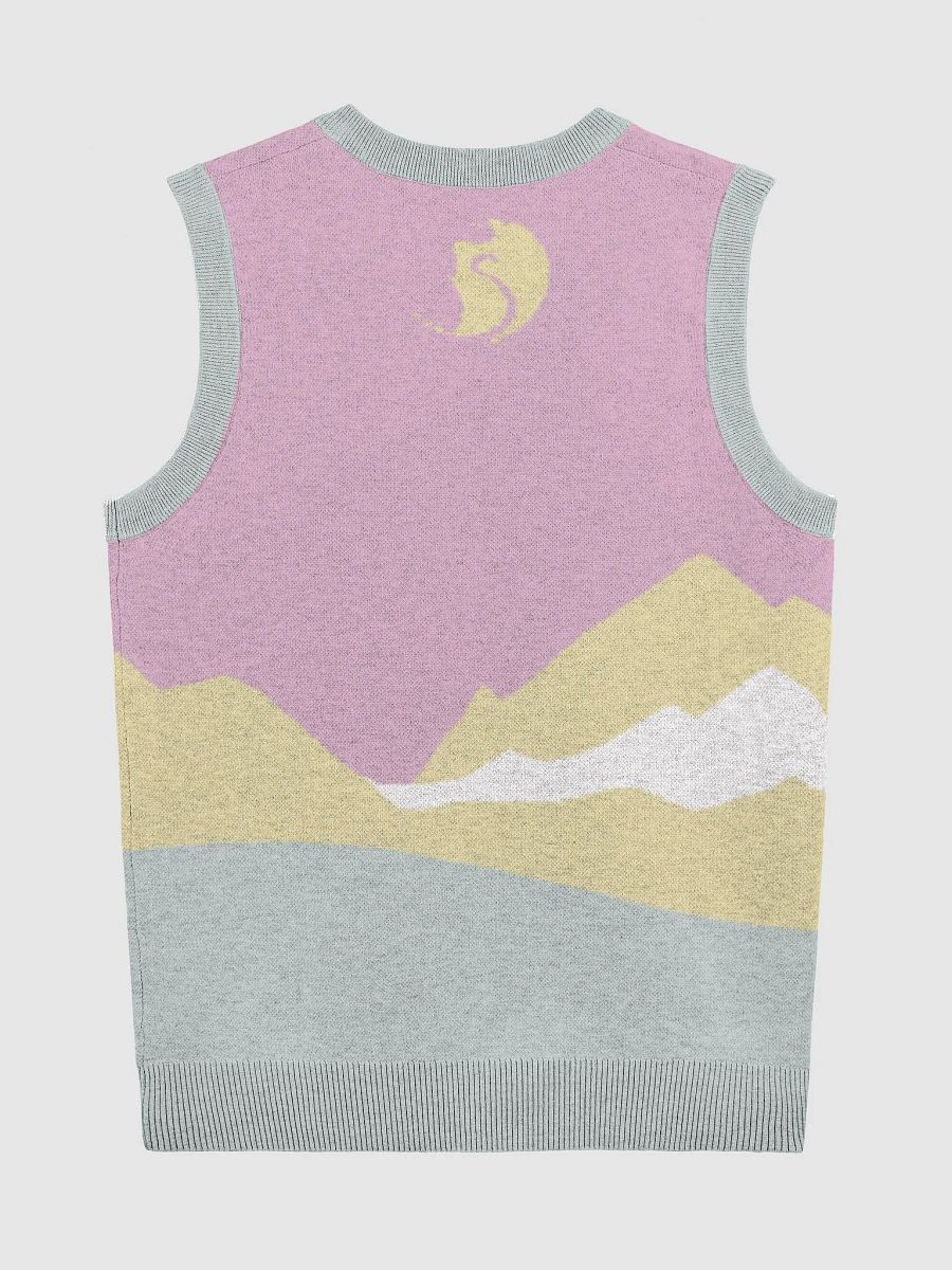 BlackKittenTech Sky High Pastel V-Neck Vest product image (7)