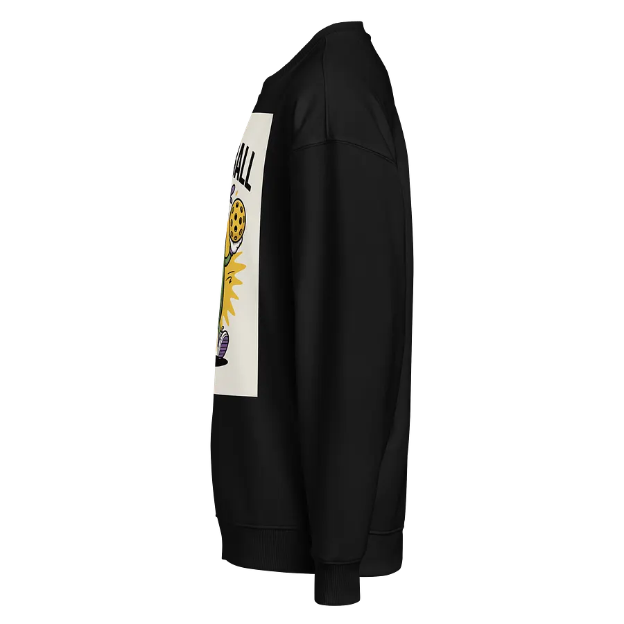 "Pickleball Pickle Crewneck – Fun Sports Cartoon Sweatshirt" product image (6)