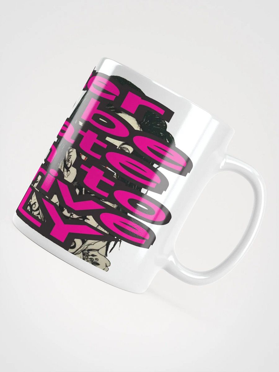 Fashionably Late | White Glossy Mug product image (4)