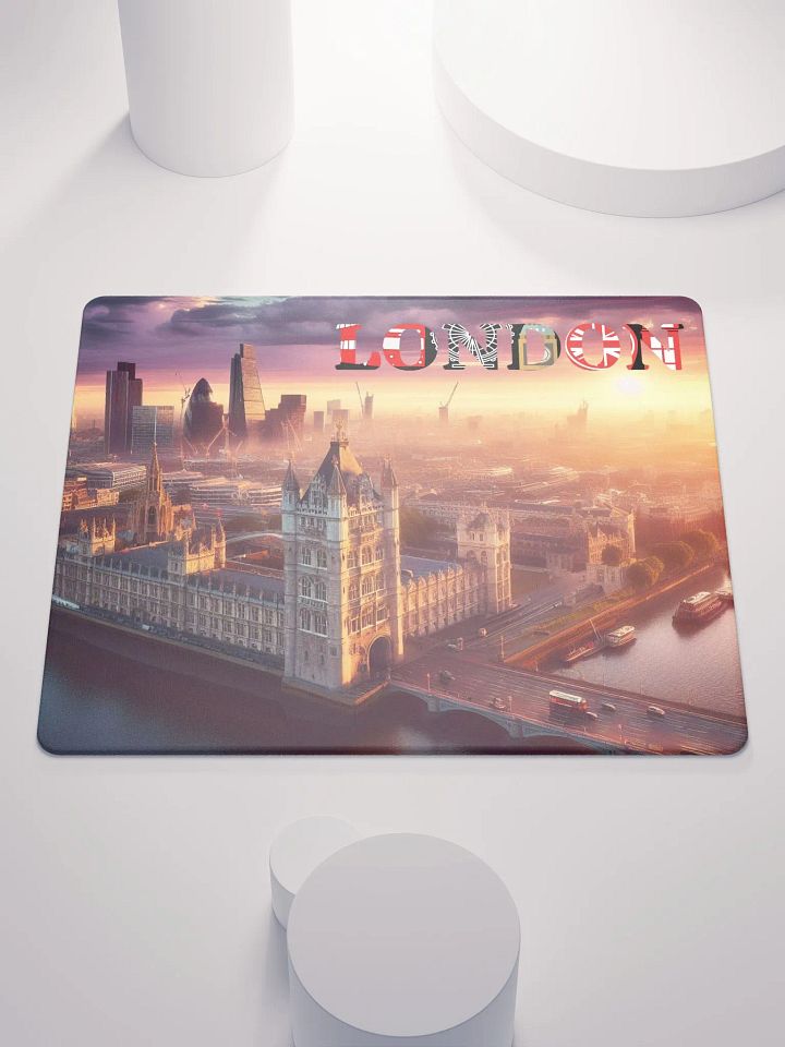 LONDON illustration -Gaming mouse pad product image (2)