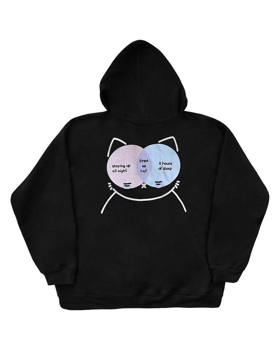 tired zip hoodie product image (4)