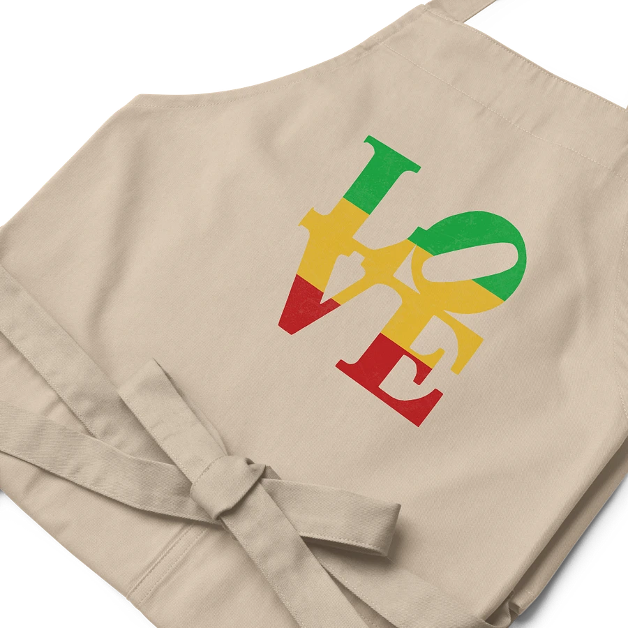 Rasta Love Cotton Twill Natural Apron product image (2)