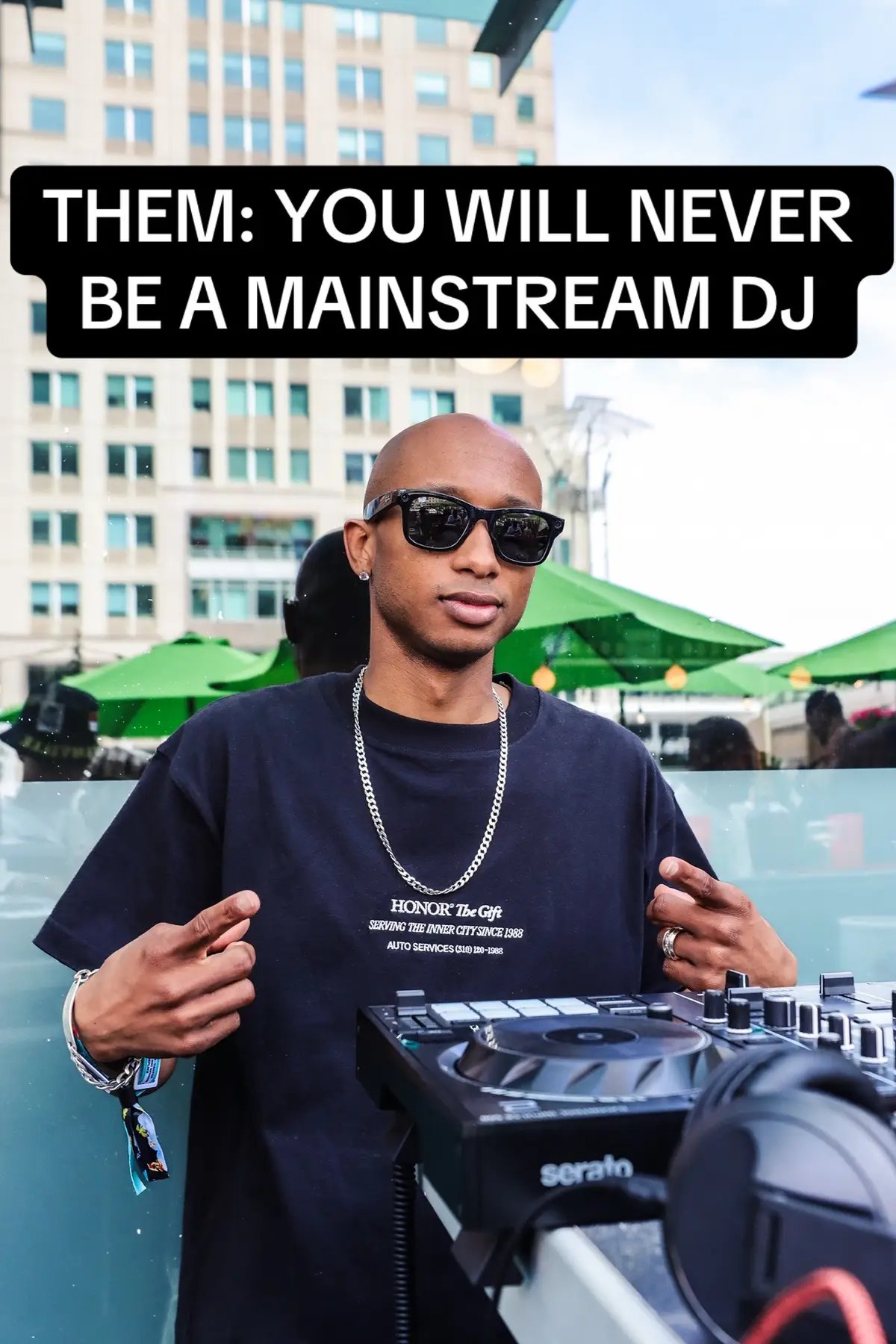 Working hard to be a full time DJ and make it mainstream from smaller market. Not giving up. Keep going! #holyfknairball #DJ #passion #fayettevillenc 