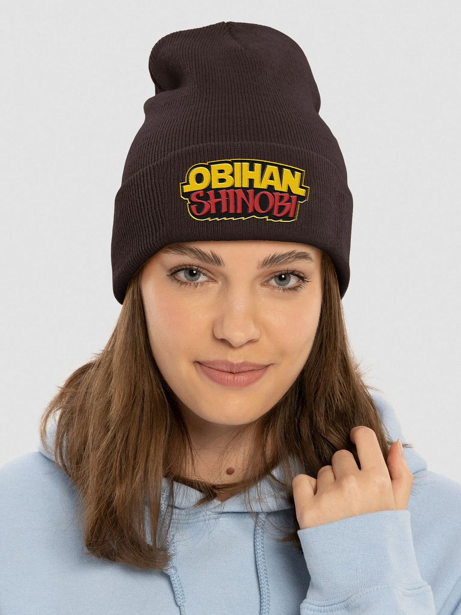 Cuffed Obi Han Logo Beanie product image (3)