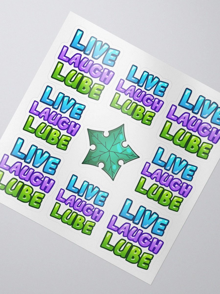 Live Laugh Lube Stickers product image (2)