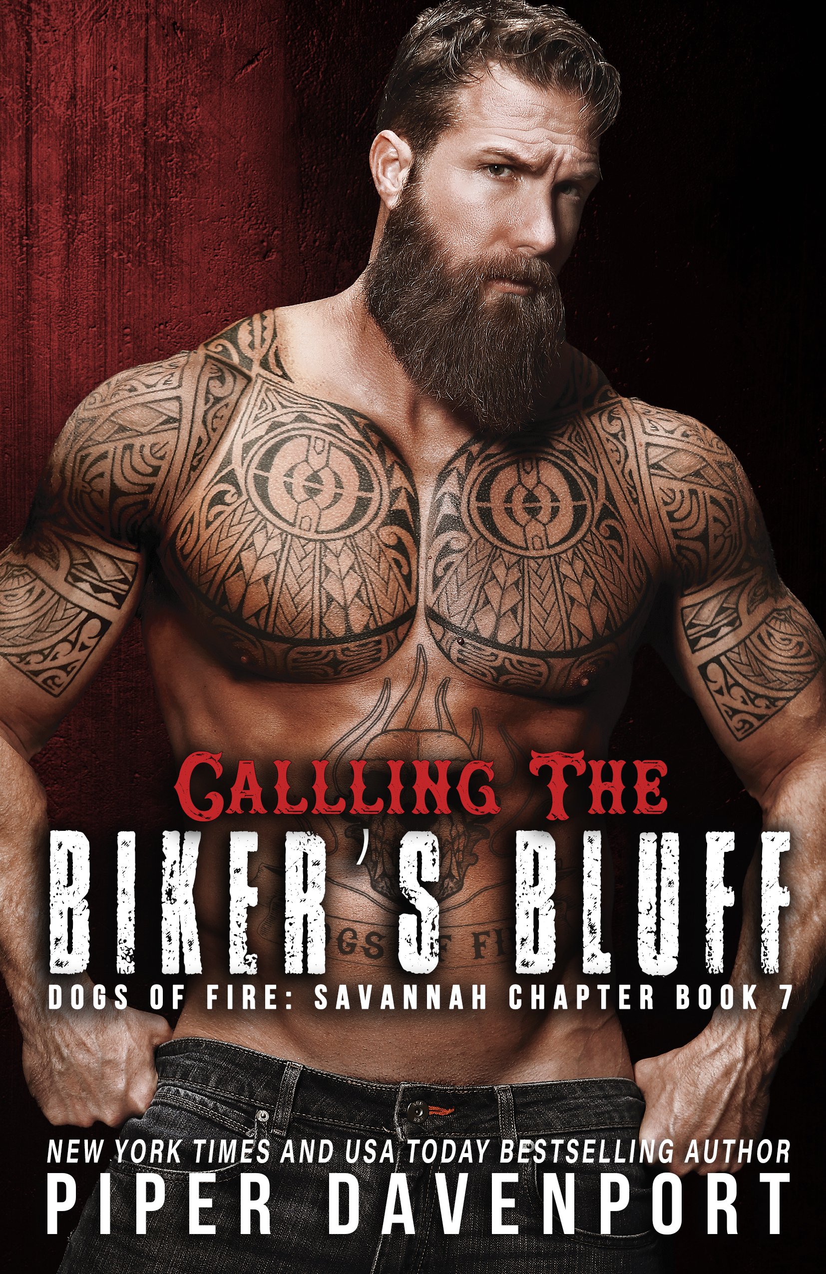 Calling the Biker's Bluff - Dogs of Fire, Savannah, Book #7 - eBooks product image (1)