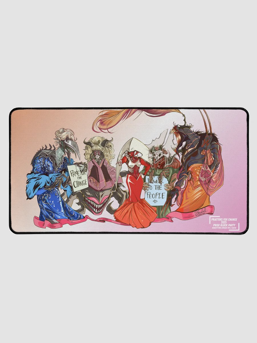 Praetor Pride Playmat/Deskmat -- Lesbian Flag product image (1)