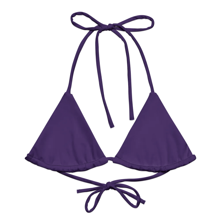 Unhinged Misfits Bikini Top – Deep Purple product image (2)