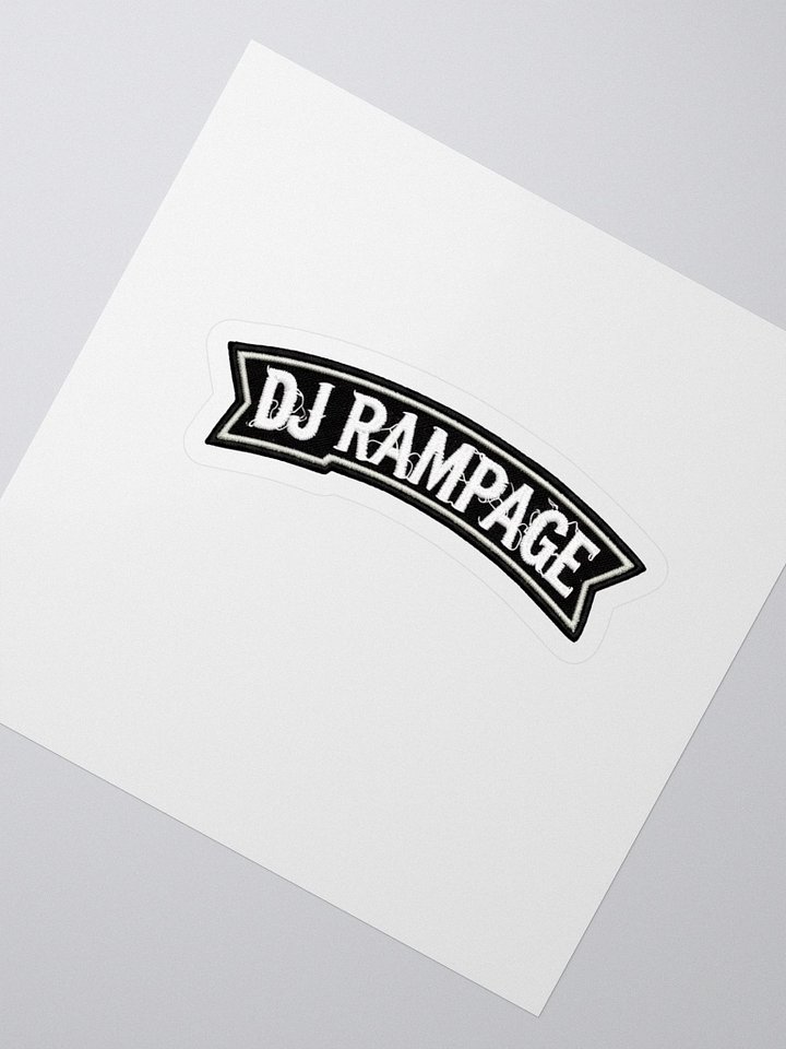 Name Tage Sticker (DJ Rampage) product image (2)