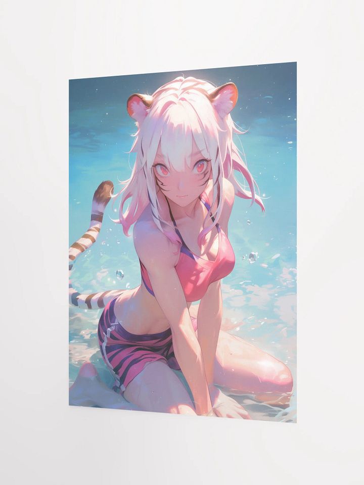 Tiger Anthro Water Sparkle Poster product image (2)