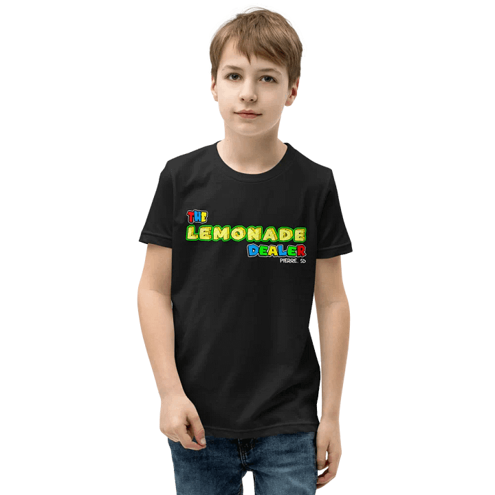 The Lemonade Dealer Kid's Black T-Shirt product image (1)