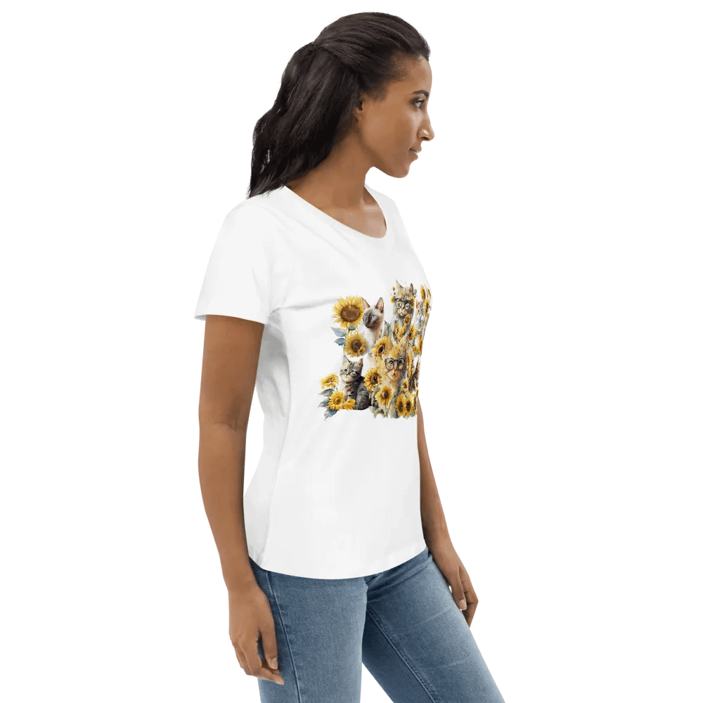 Cat & Sunflower Spectacle Tee product image (4)