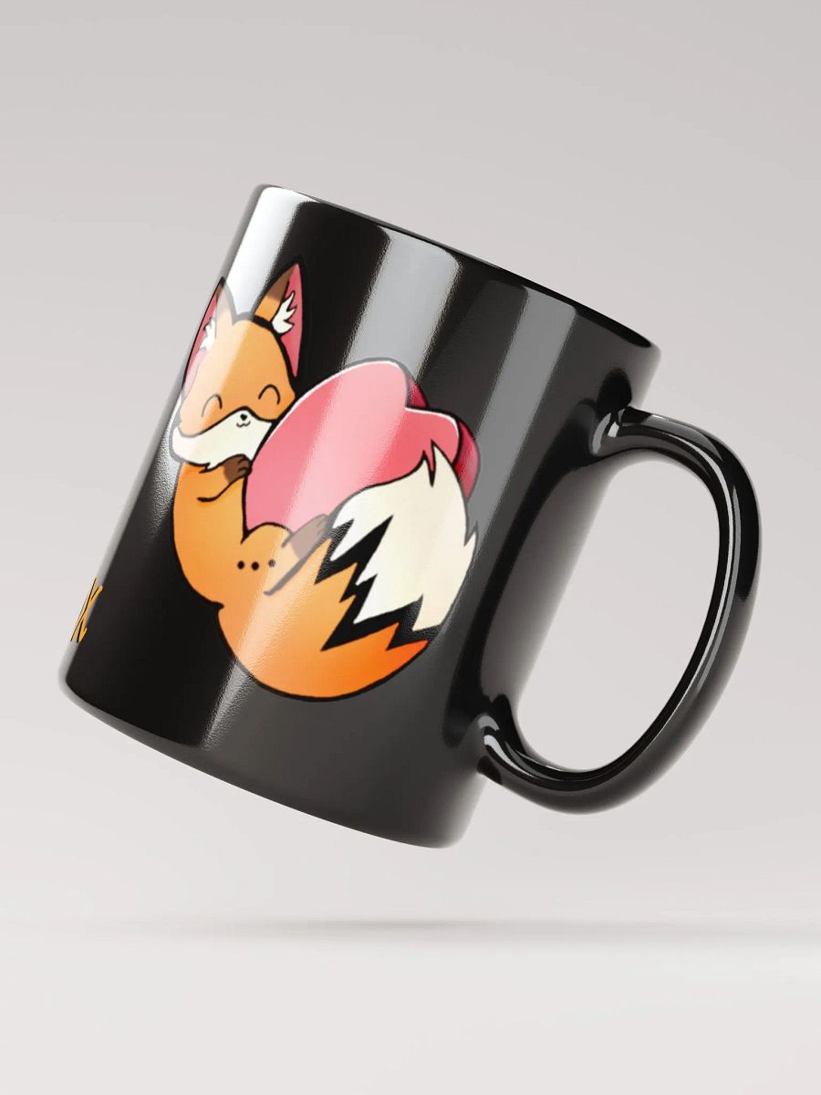 Heart Black Glossy Mug product image (5)