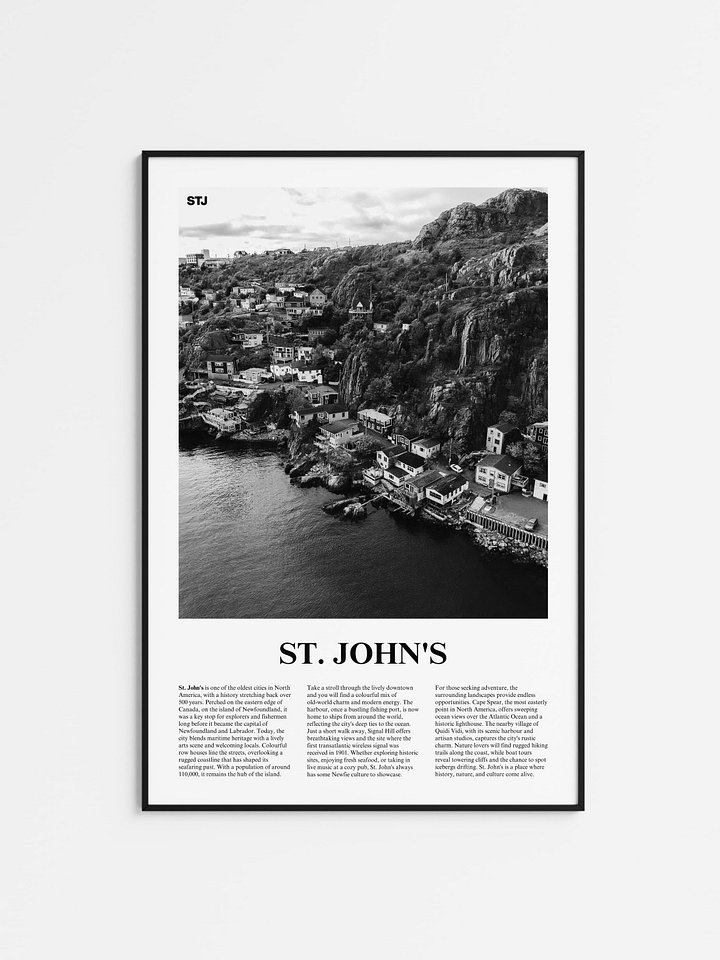 St. John's 03 Newspaper Poster product image (1)