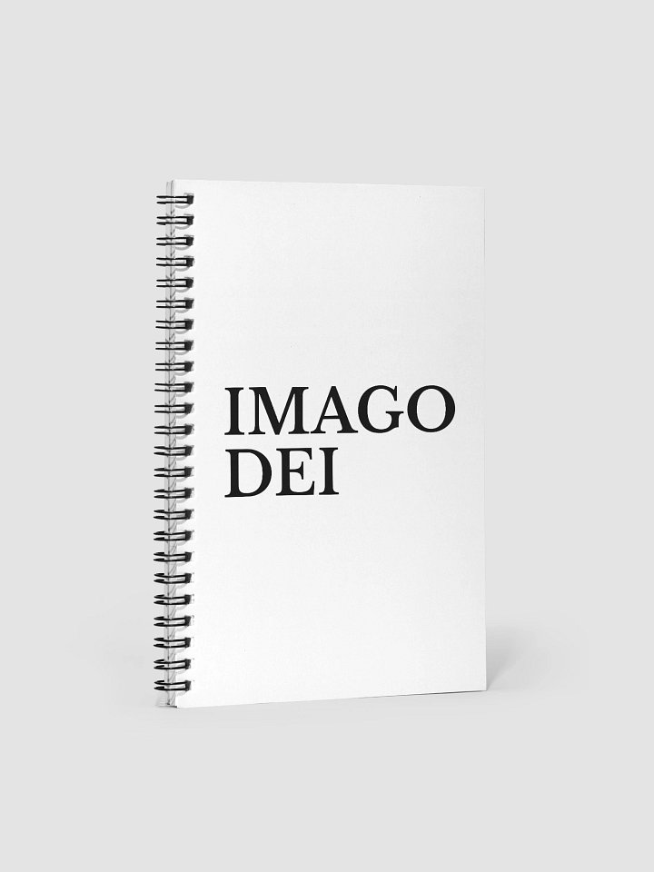 Imago Dei (Made in the Image of God) Spiral Bound Notebook product image (1)