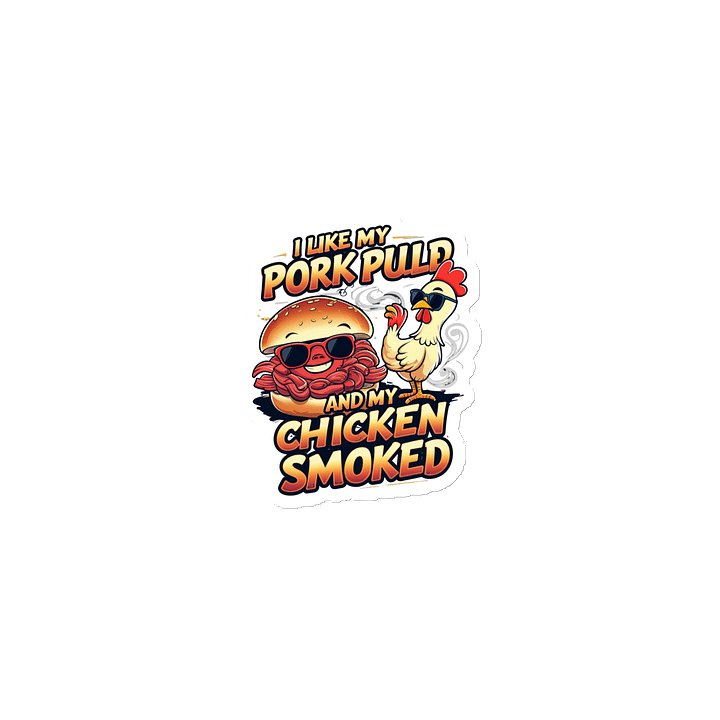 Pork Pulld Chicken Smoked Magnet product image (2)