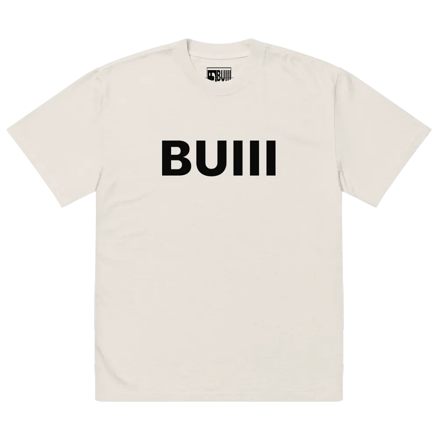 BUIII Originals Logo Premium Oversized T-shirt product image (9)