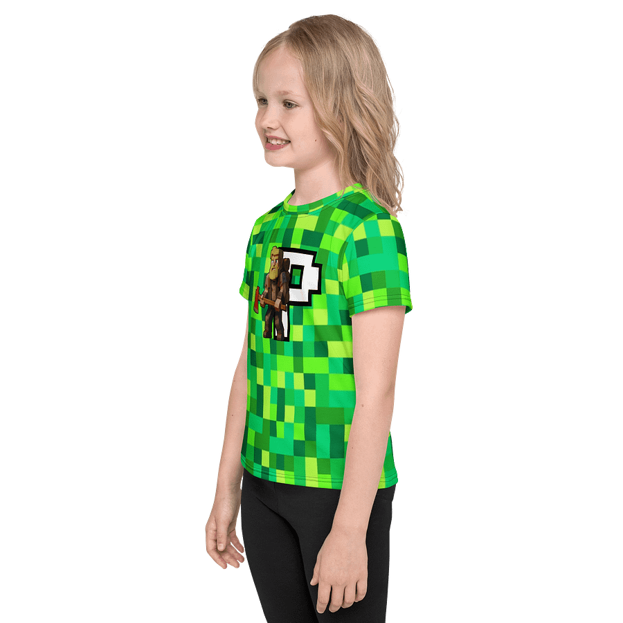 Patient PixelZ Kids T-Shirt (Pixel Green) product image (3)